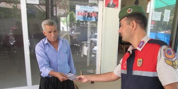 Jandarma, sürücüleri bilgilendirdi