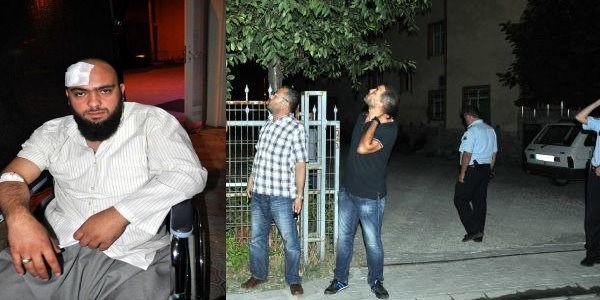 Teravih çıkışı, serseri kurşunla başından yaralandı