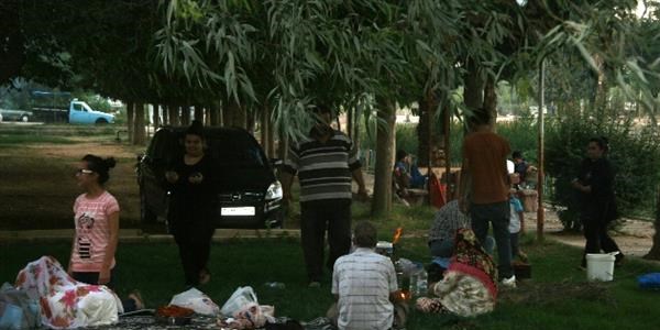 Sıcaktan bunalan Kilisliler, iftarda mesire alanlarına koştu