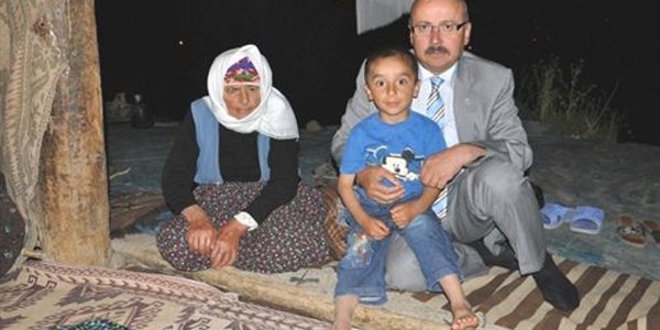 Başkan samur, yaşlı vatandaşları unutmadı