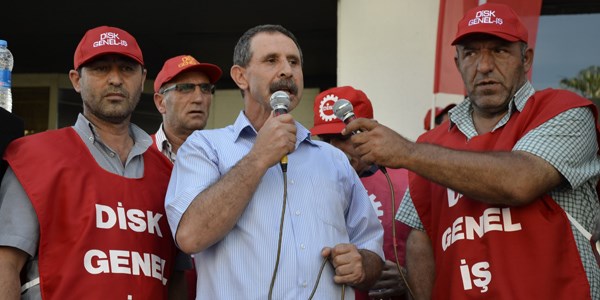 Bakanlık önünde 'İzelman' eylemi