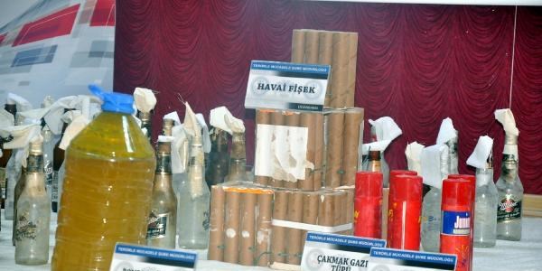 Diyarbakır'da çok miktarda patlayıcı ve motolof ele geçti: 3 gözaltı