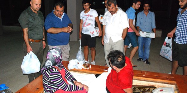 Hasta Yakınları'na köprü yardımlaşma desteği