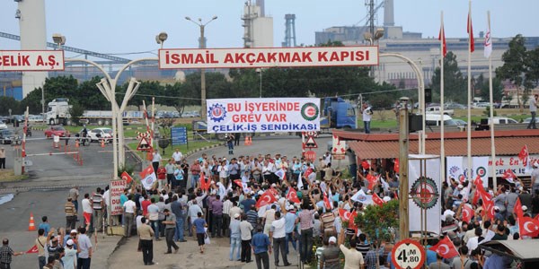 İSDEMİR'de grev sona erdi