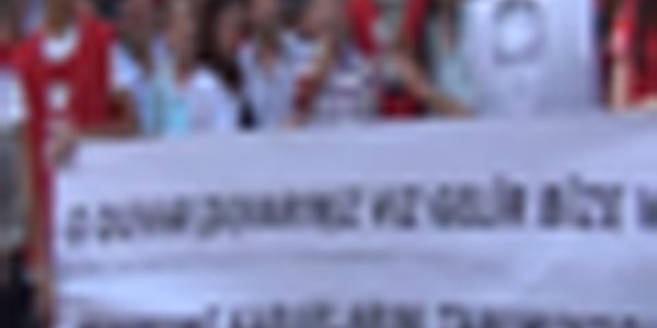 Eskişehir'de tabutlu Silivri protestosu