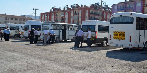 Okul servis araçlarına düzenleme