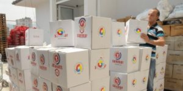 TOBB ve Samsun TSO'dan ortak gıda yardımı