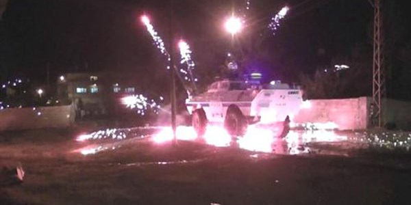 Van'da olaylı gece