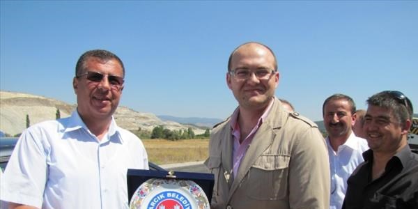 Hisarcık Kaymakamı Bedir Deveci uğurlandı