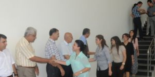 Üniversitede bayramlaşma töreni yapıldı
