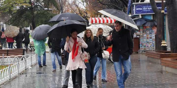 Meteoroloji'den 5 il için yağış uyarısı