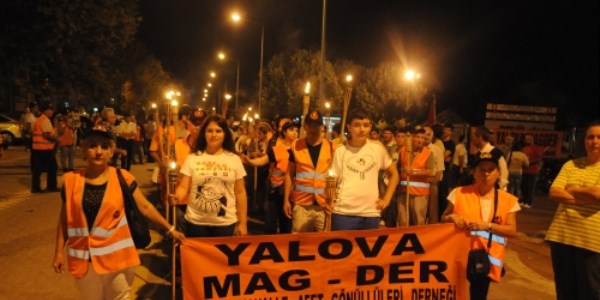 Marmara Depremi Yalova'da anıldı