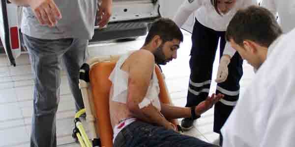 Samsun'da kirac ev sahibi kavgas: 4 yaral
