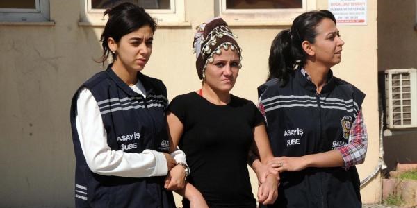 Gaziantep'te cinayet şüphelisi kadına gözaltı