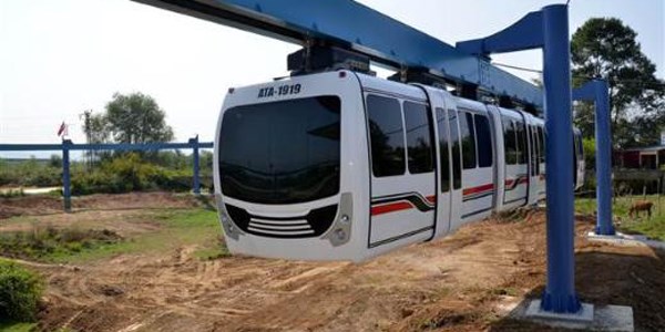Trafik çilesine yerli malı 'monorail'