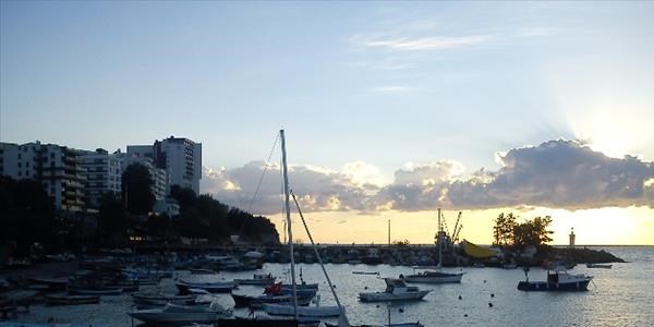 Akçakoca'da bir başka güzel gün batımı
