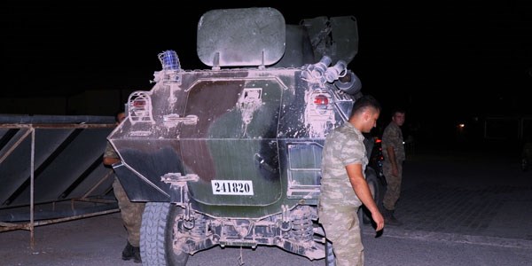Suriye sınırında bir asker yaralandı