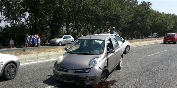 Selçuk'ta kaza: 2 yaralı