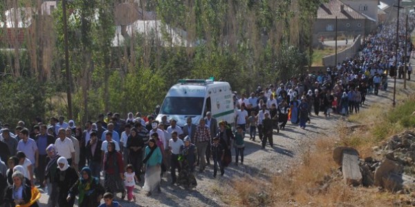 PKK'lı cenazesinde olay çıktı!