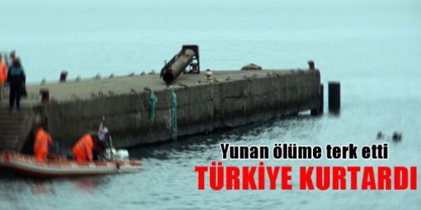 Ege'de, Yunan'ın ölüme terk ettiği göçmenleri Türkiye kurtardı