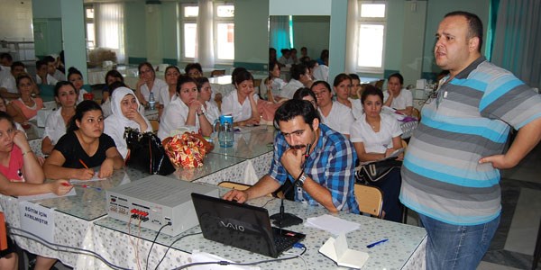Nazilli Devlet Hastanesi'nde tıbbi sekreterlere eğitim