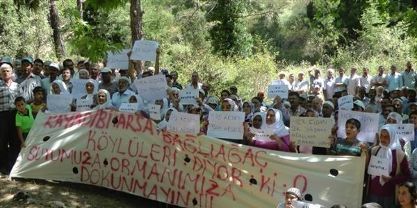 Fethiye'de köylüler balık çiftliğine karşı ayaklandı