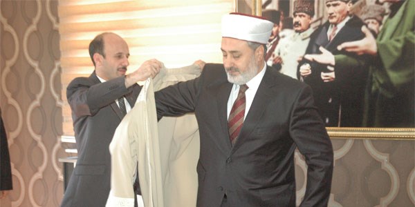 Erzurum İl Mütfülüğü'nde devir teslim töreni