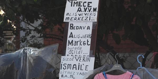Bu markette herşey bedava