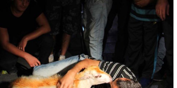 İstiklal'de ilginç görüntü!