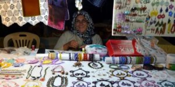 Datça'nın el sanatları sokağı yoğun ilgi gördü