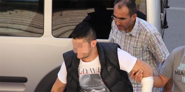 Öğrenci yurdu inşaatından hırsızlık yapan genç tutuklandı