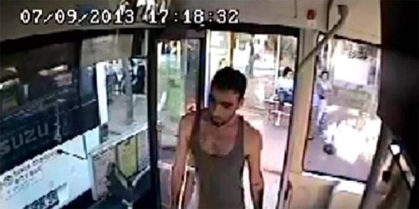 Halk otobüsünde hırsızlık