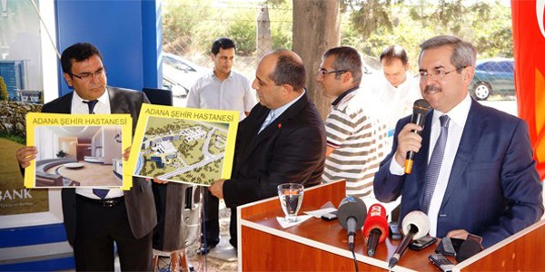 Adana'ya dev sağlık tesisi