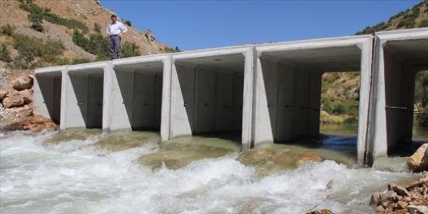 Zamantı Irmağı üzerine elektrik santrali kuruluyor