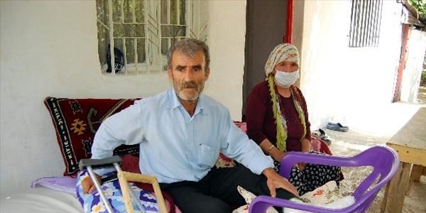 Mağdur aile yardım bekliyor