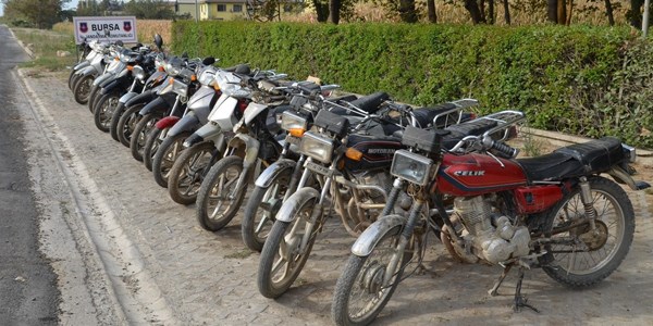 Hırsızın motosiklet koleksiyonu
