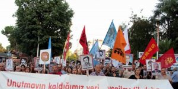 Samsun'da 12 Eylül askeri darbesi protesto edildi