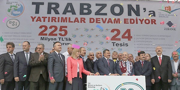 Trabzon'da 24 tesisin temeli atld