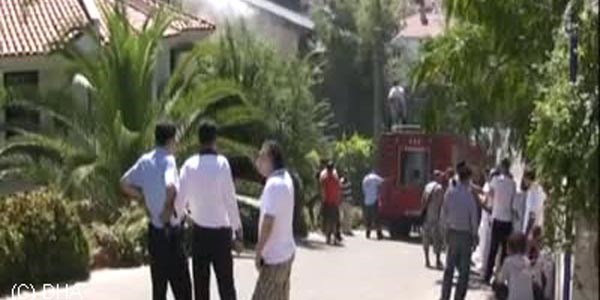 3 milyon TL'lik villada korkutan yangın