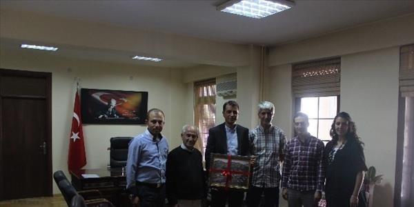 Yeni Kaymakama 'hoşgeldin' ziyareti