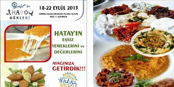 İzmir'de 3. Hatay Günleri 'künefe şöleni' ile başlıyor