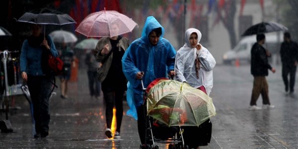 Meteoroloji'den kuvvetli ya uyars - Harital