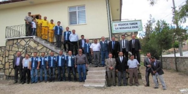 Atıl durumdaki lojman yangın ilk müdahale ekip binası oldu