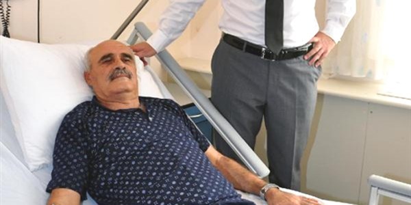 Başka bir kişiden alınan damar nakledildi