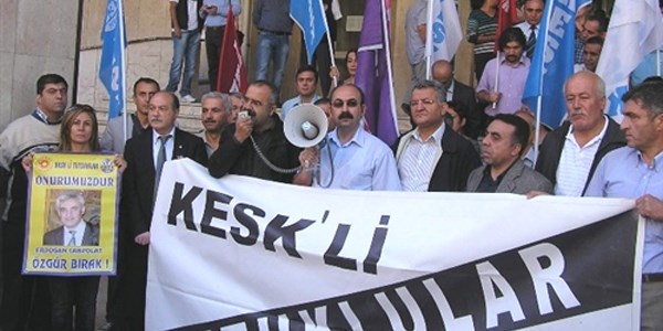 KESK'li tutukluların ikinci duruşması başladı