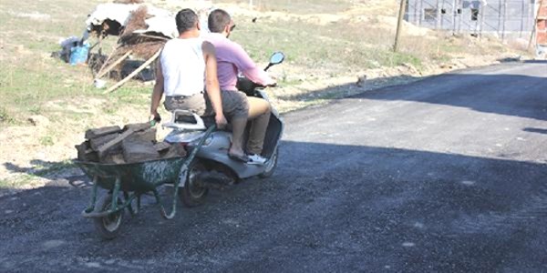 'Yurdum insanı' böyle odun taşır