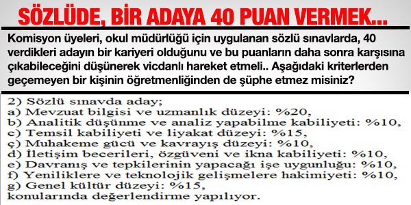 İstanbul MEM Sözlü Sınavları