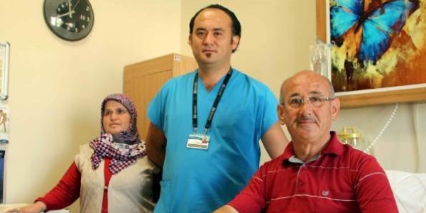 Kopan parmağıyla hastaneye koştu