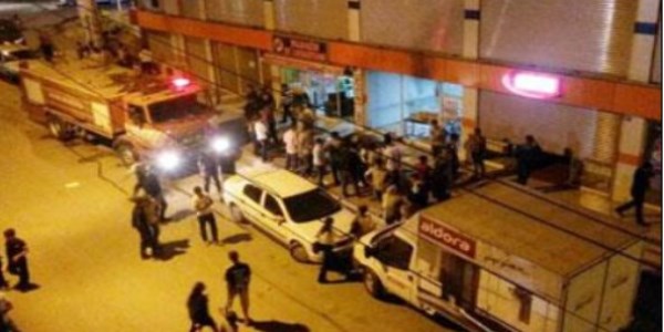 Diyarbakır Silvan'da dershaneye molotoflu saldırı