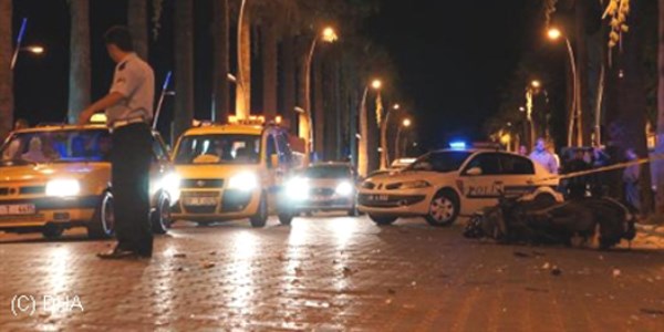 Liselilerin motosiklet kazası: 1 ölü, 1 yaralı